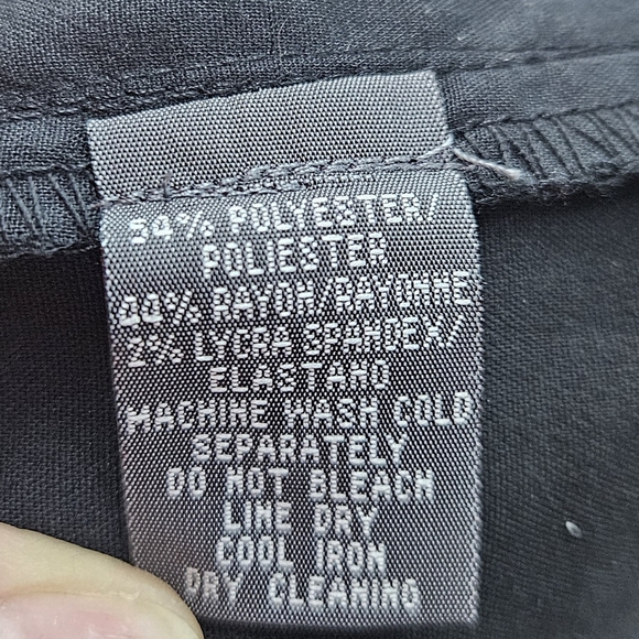 Kenneth Cole Reaction Mens Black Dress Pants size 36x30 NWT - Picture 6 of 6